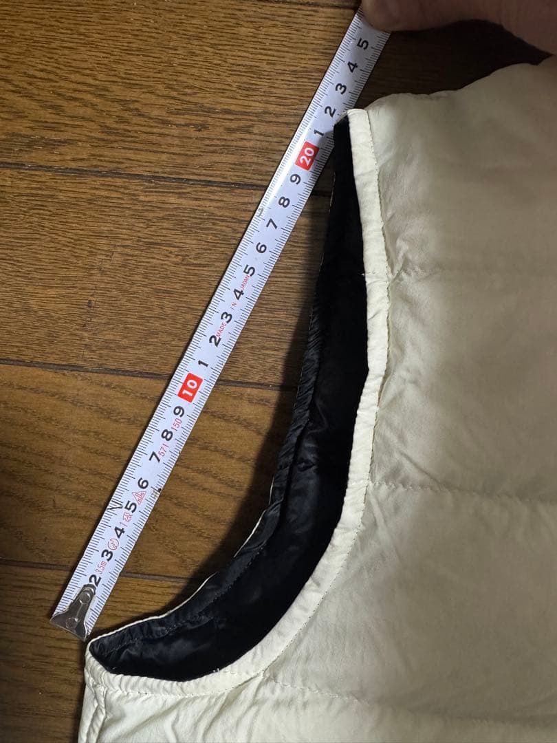 Herno リバーシブルダウンベスト ホワイト/ブラック