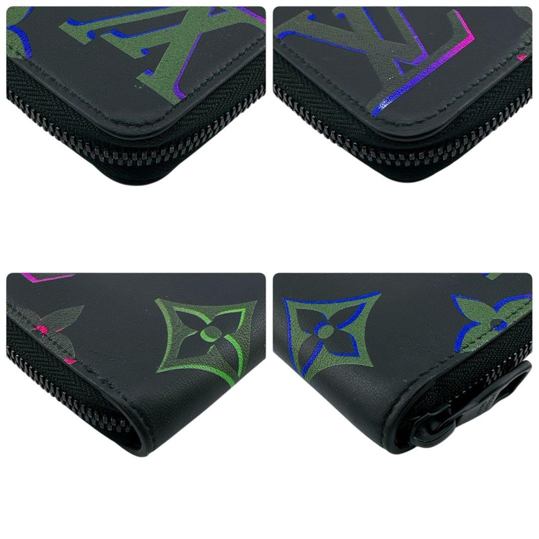 ルイヴィトン モノグラム スポットライト パターン ジッピーウォレット 長財布