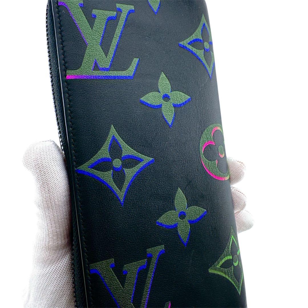 ルイヴィトン モノグラム スポットライト パターン ジッピーウォレット 長財布