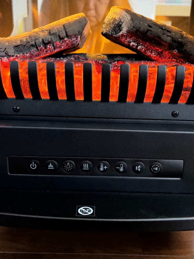 Dimplex LUCIA 電気暖炉 扉付き 炎演出5段階！オフタイマー付