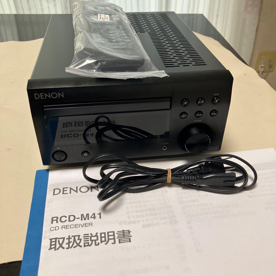 DENON CDレシーバー RCD-M41K 整備動作品 2020年製