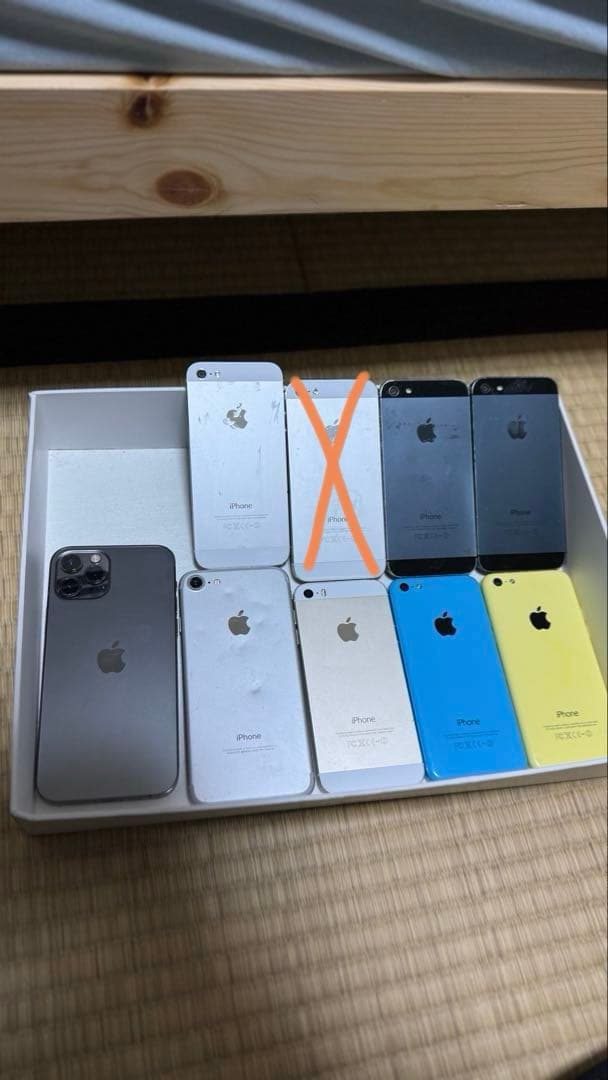 iPhone 12Pro /7/5s/5c（2台）/5（3台）まとめ売り