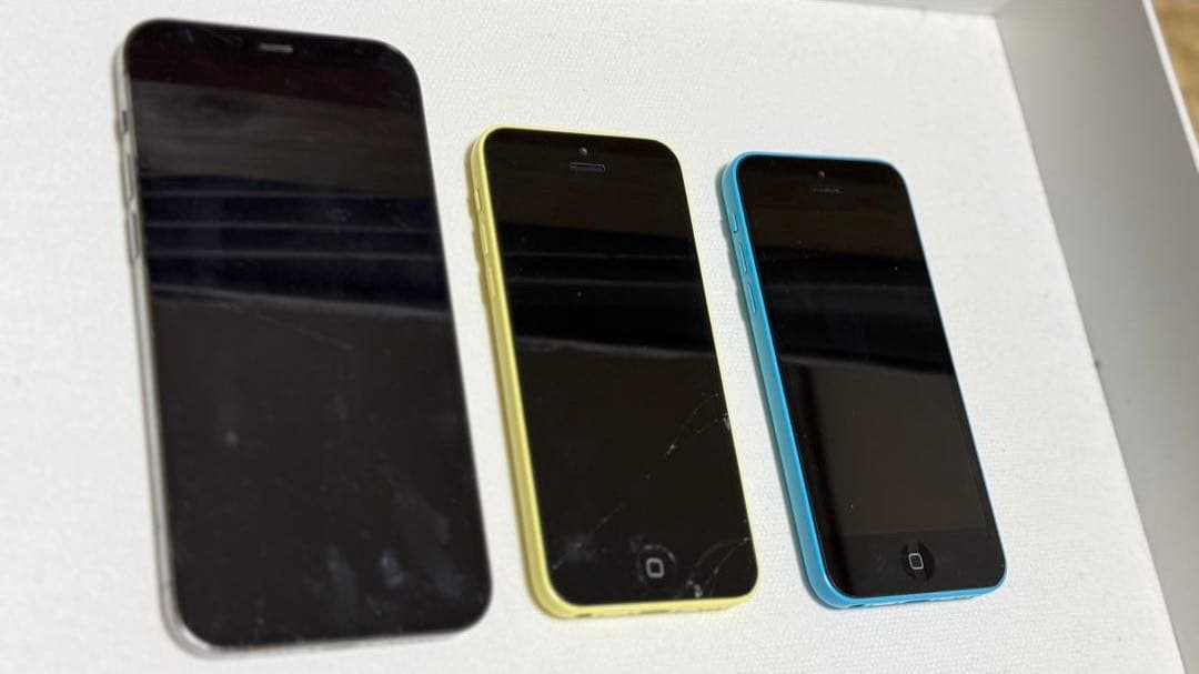 iPhone 12Pro /7/5s/5c（2台）/5（3台）まとめ売り