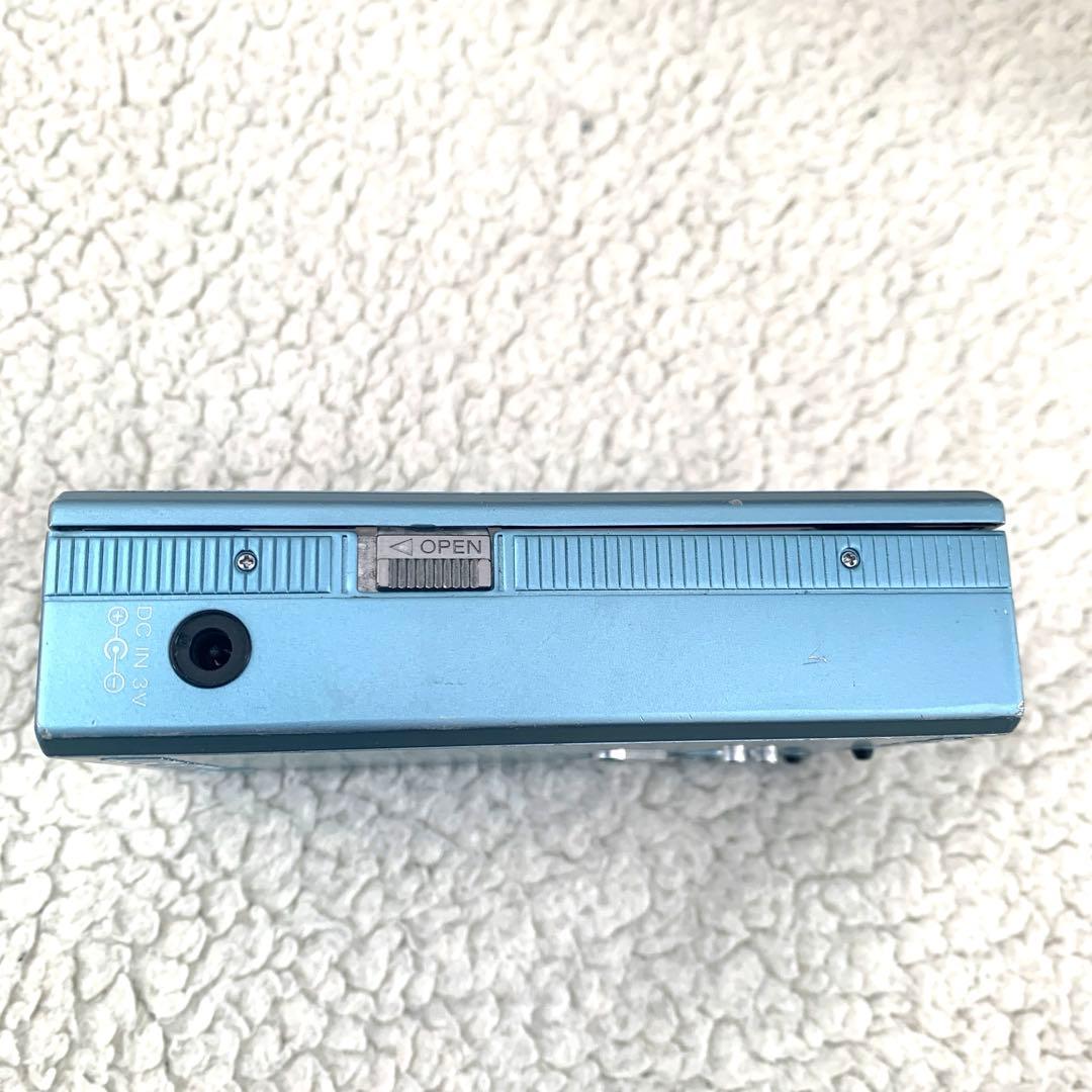 【ジャンク】【希少】SONY Walkman WM-DD ブルー　カセットテープ