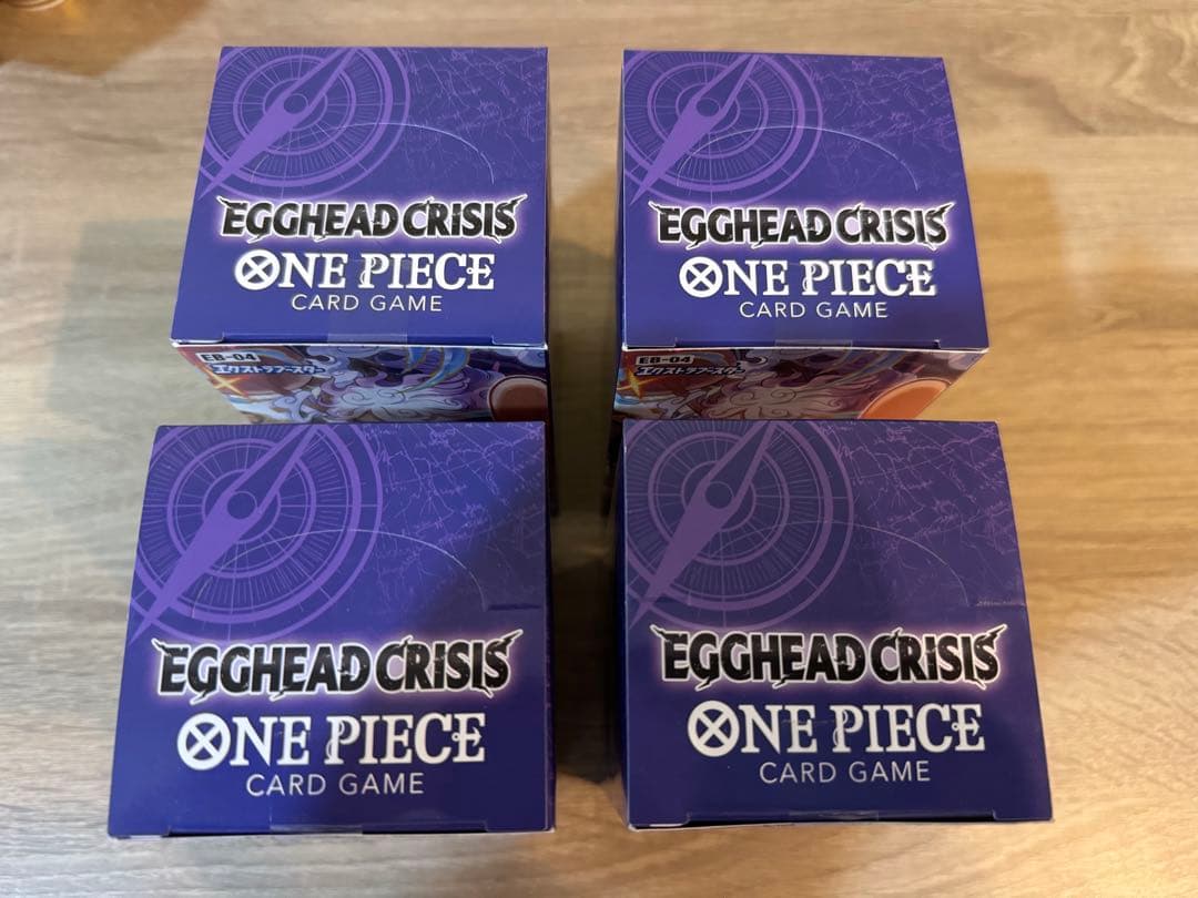 7*2様 EGGHEAD CRISIS ワンピースカード　4BOX