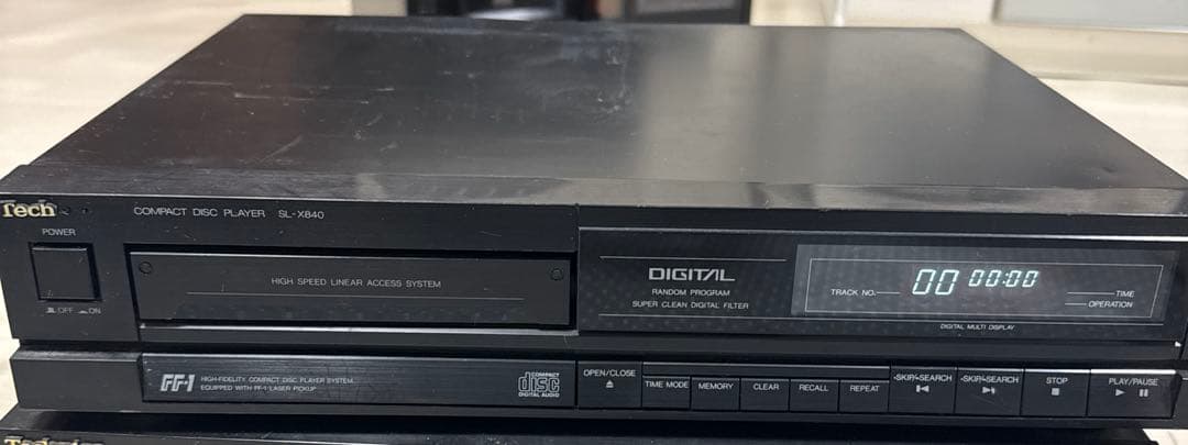 Technics X840システムコンポ 通電確認済み3点セット