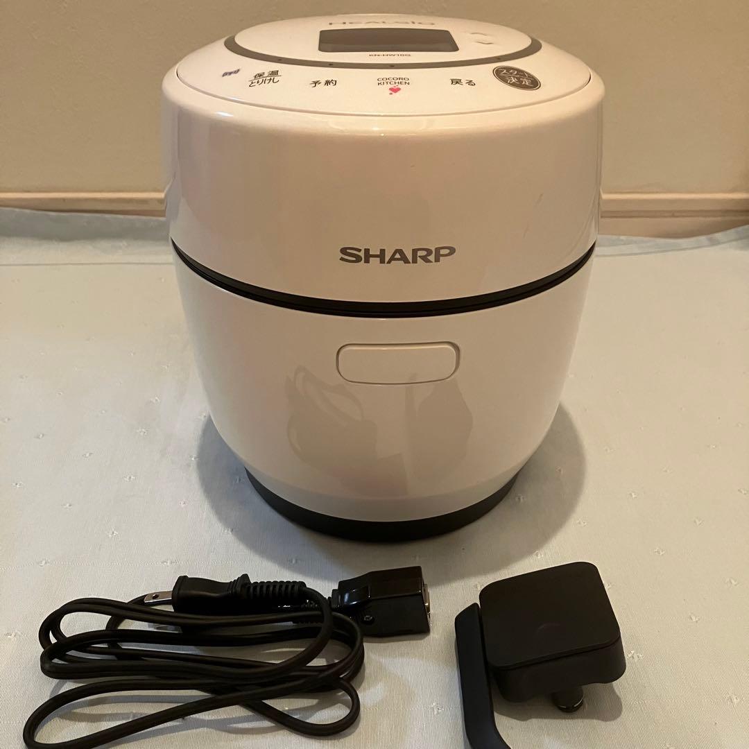 SHARP ヘルシオ ホットクック KN-HW10G-W ホワイト系