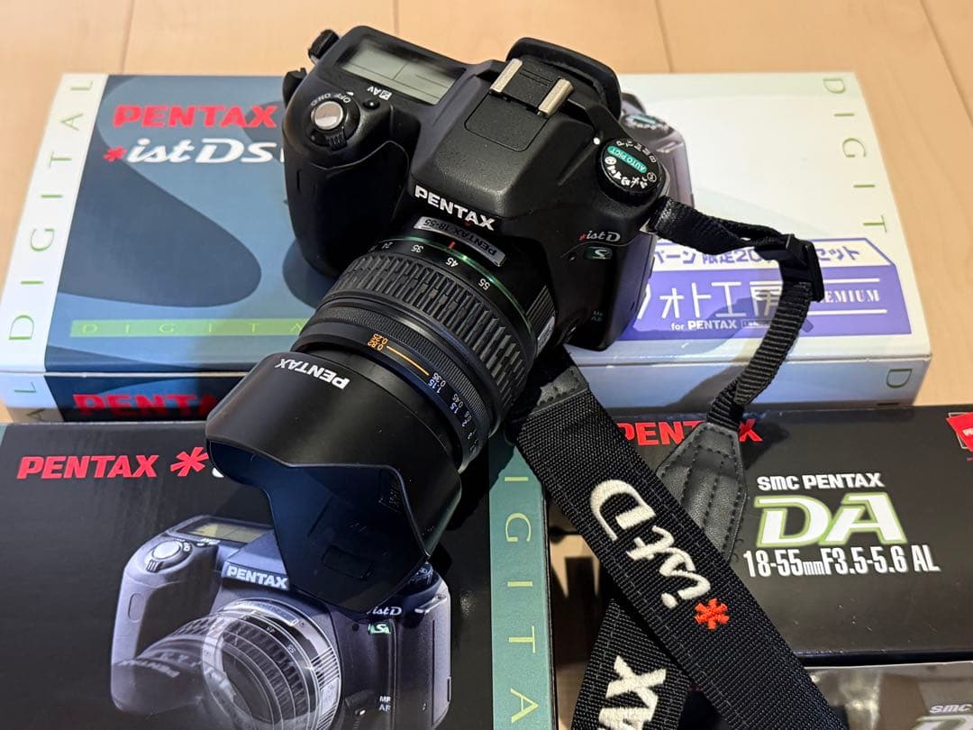 PENTAX *ist DS レンズキット SMC 18-55mm SDカード付