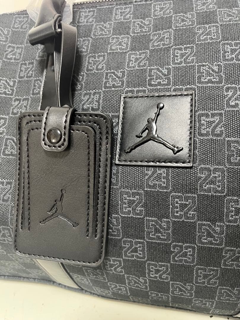 Jordan モノグラム ボストンバッグ ブラック 未使用