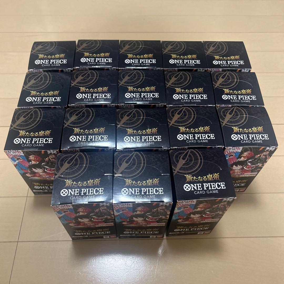 ワンピースカード　新たなる皇帝 18BOX テープ付き 未開封