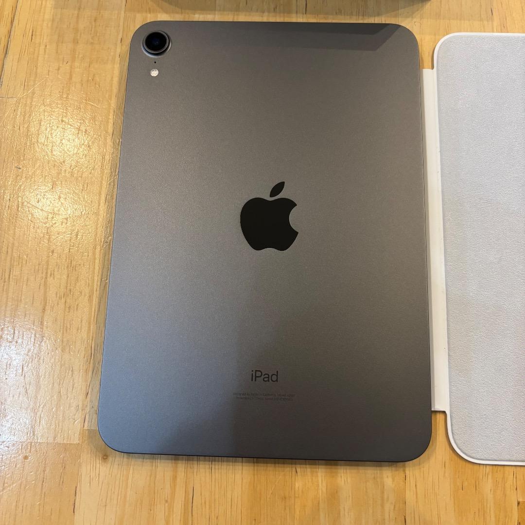 iPad mini 第6世代 64GB スペースグレー スマートフォリオ付