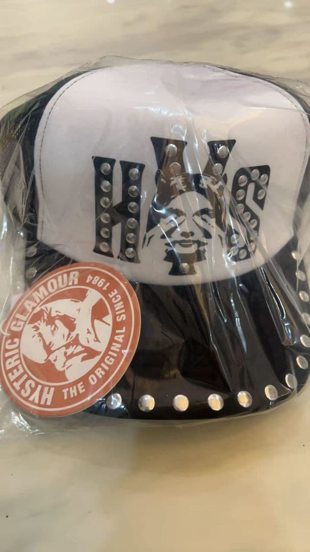 【新品未使用】ヒステリックグラマー　スタッズメッシュキャップ #008