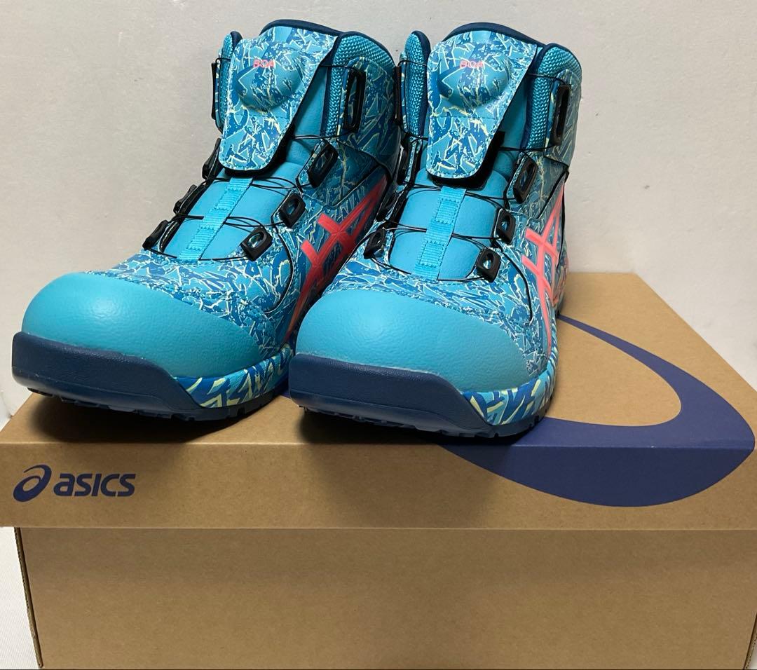 ⑦アシックス安全靴限定色 ウィンジョブ CP304BOA MAGMA27.0cm