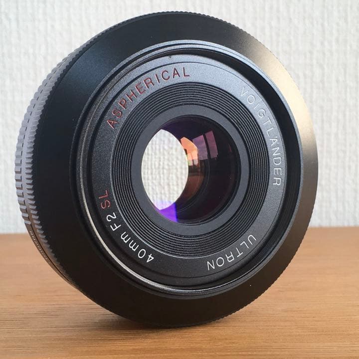 美品 Voigtlander 40mm f2 Aspherical レンズ