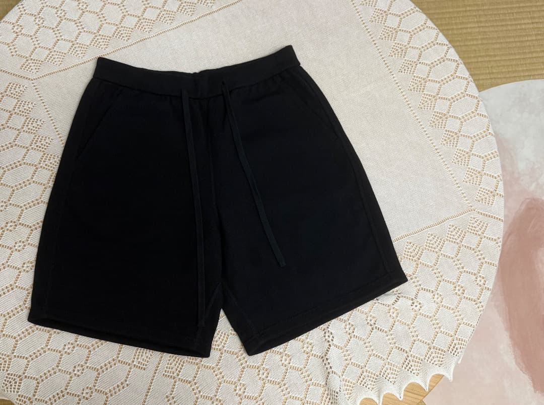 【yumi様】loin.新品cottonsweatpant ショートパンツ(黒)