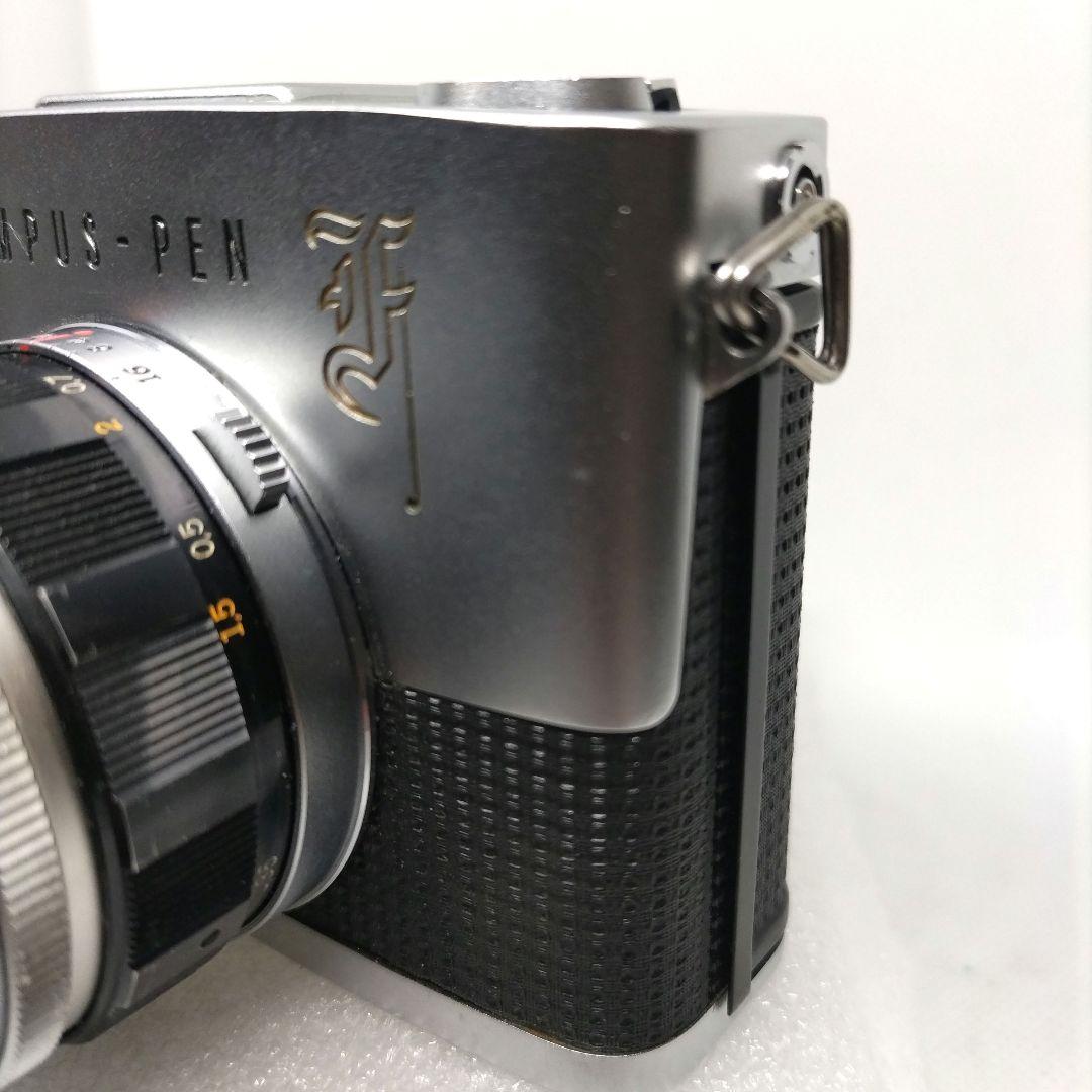 OLYMPUS PEN F 花文字　 F.Zuiko 38mm 1:1.8付