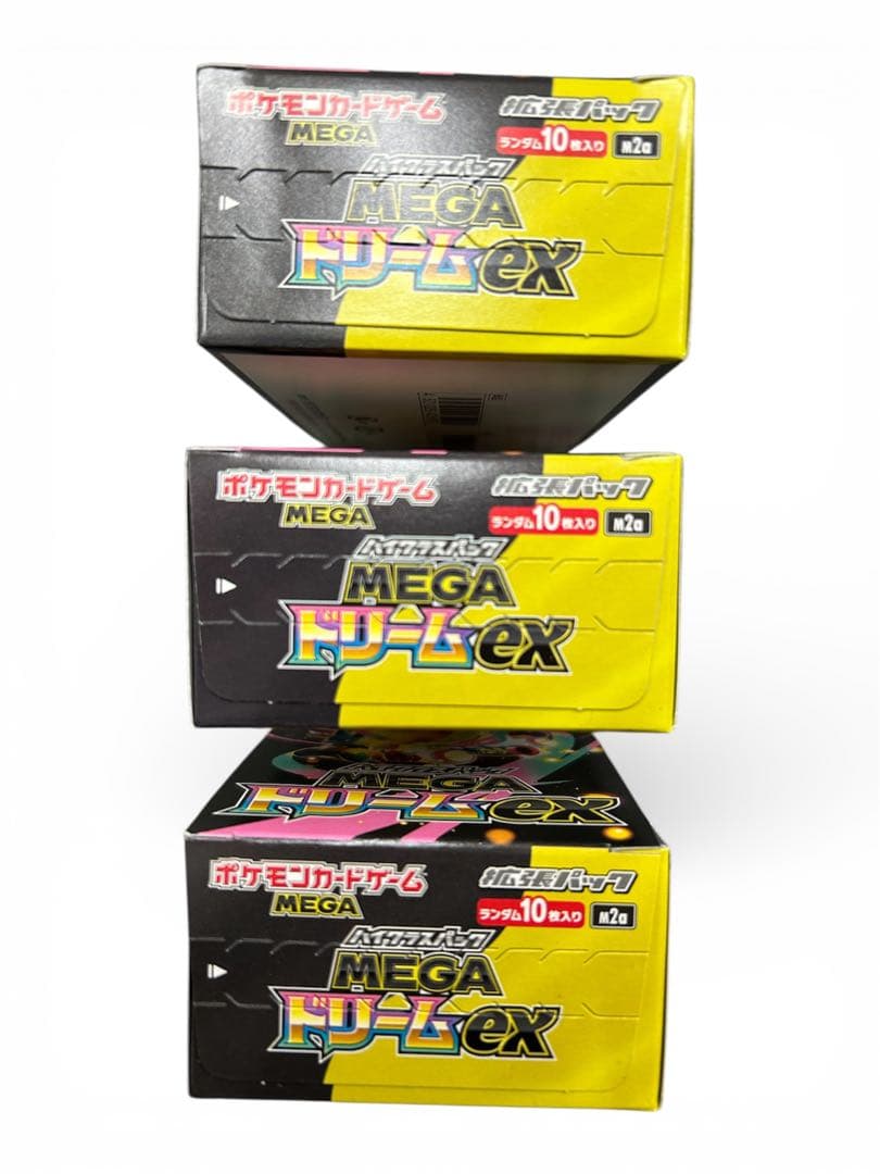 ポケモンカードゲーム MEGAドリームEX 3箱