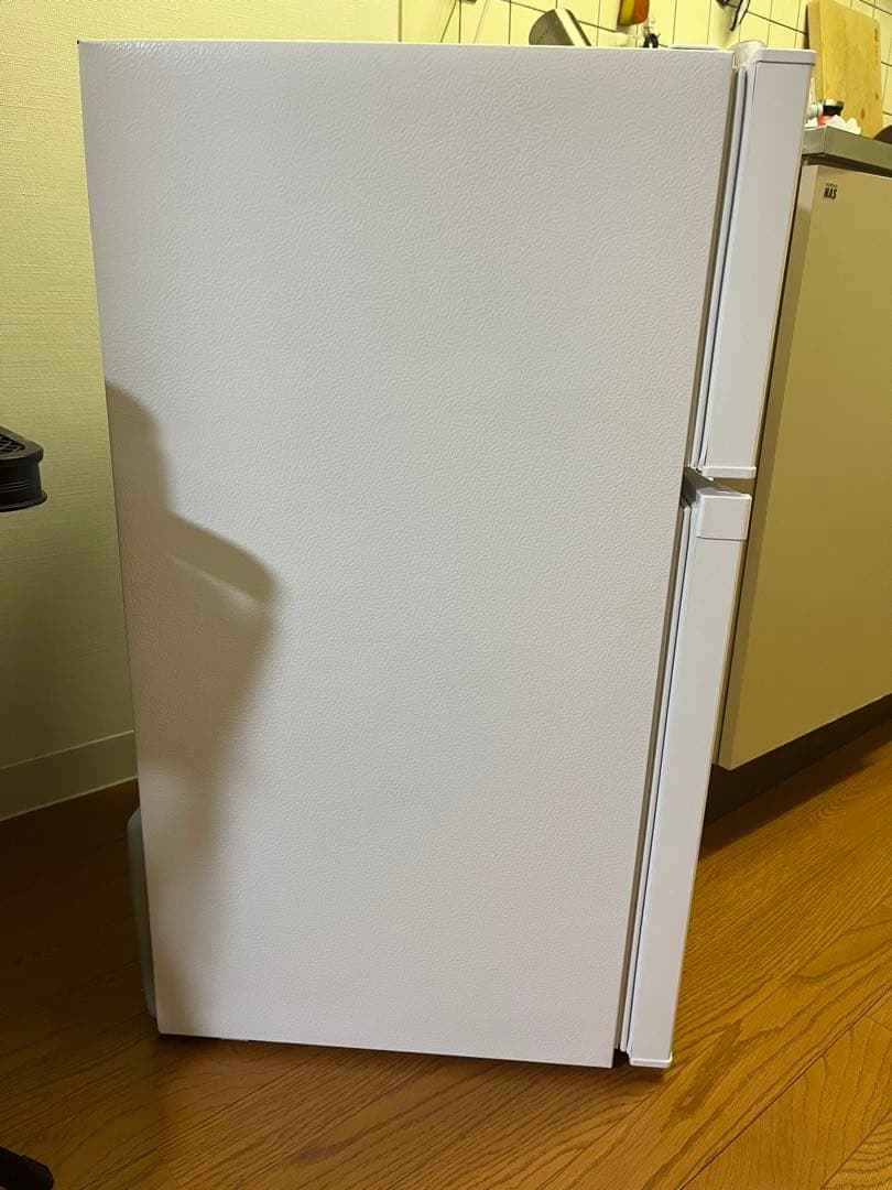 SAMKYO 冷蔵庫 95L 小型 2ドア 家庭用 耐熱天板 コンパクト 右開き