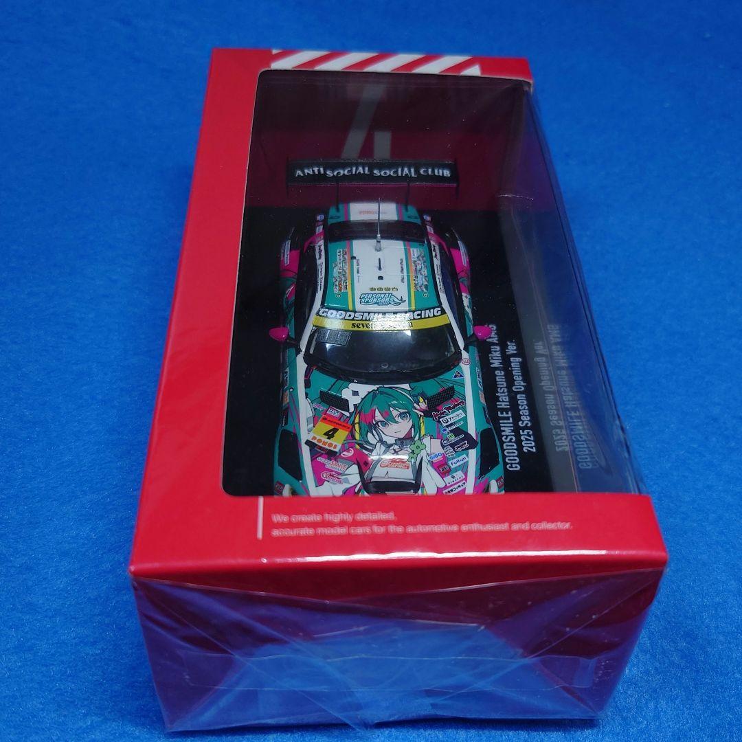 [新品]1/43 グッドスマイル 初音ミク AMG 2025 開幕戦Ver.