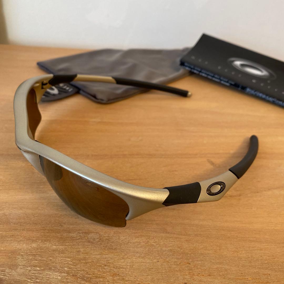 激レア　偏光　Oakleyオークリー ハーフジャケット　ビンテージサングラス