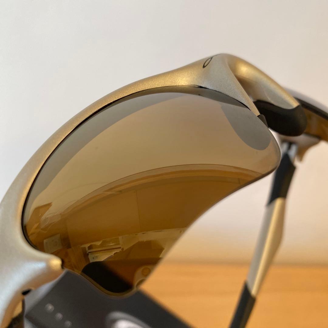 激レア　偏光　Oakleyオークリー ハーフジャケット　ビンテージサングラス