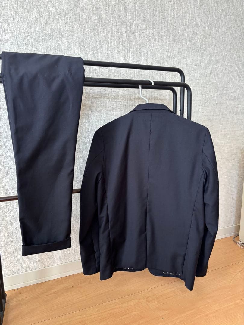 Smoothy ネイビー スーツ・ブレザー 160
