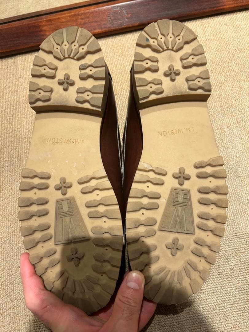 J.M. WESTON ヨット690 Soft Calf 4×4 7 1/2