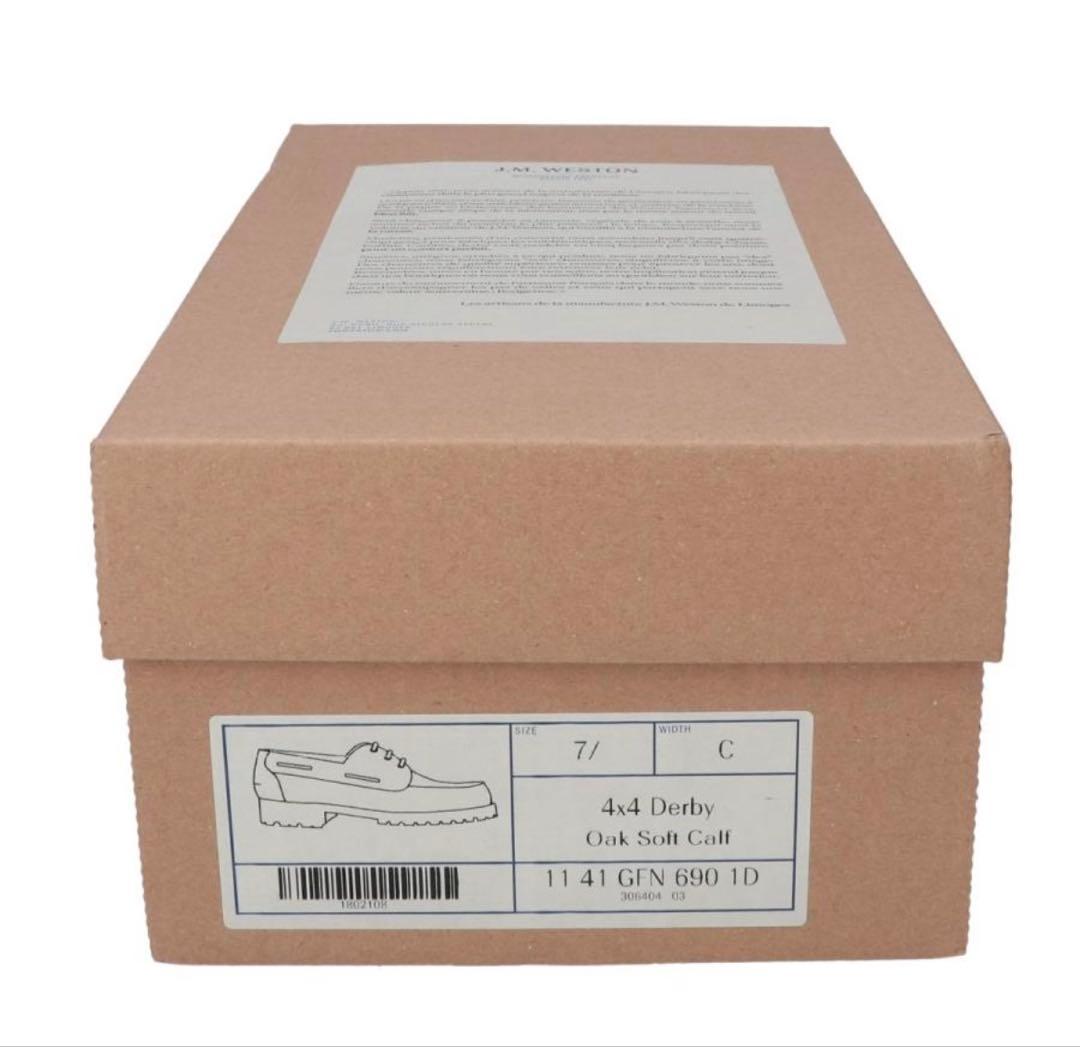 J.M. WESTON ヨット690 Soft Calf 4×4 7 1/2