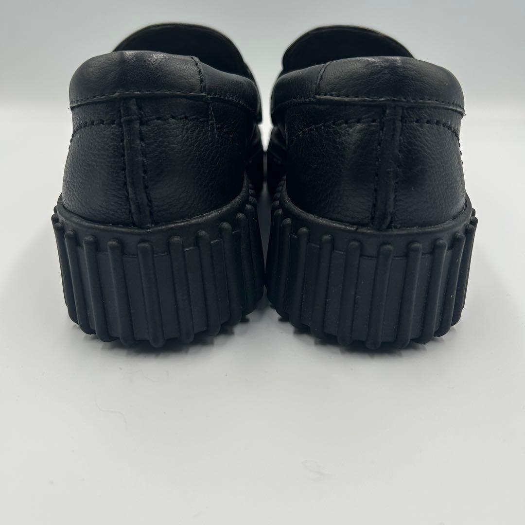 ☆極美品☆【Clarks】ローファー トーヒルペニー 厚底 ブラック 23cm