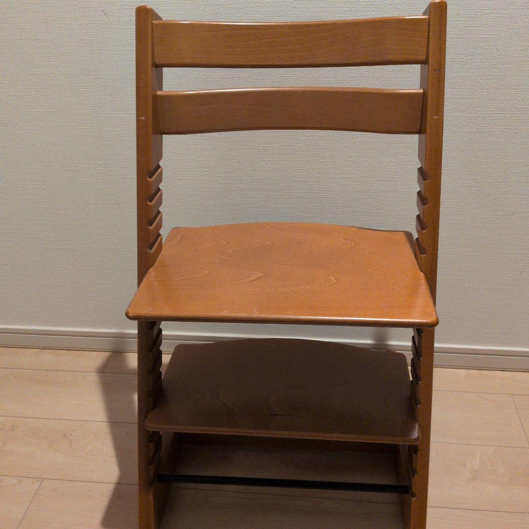 廃盤色　　ストッケ　トリップトラップ　チェリー　ベビーセット付