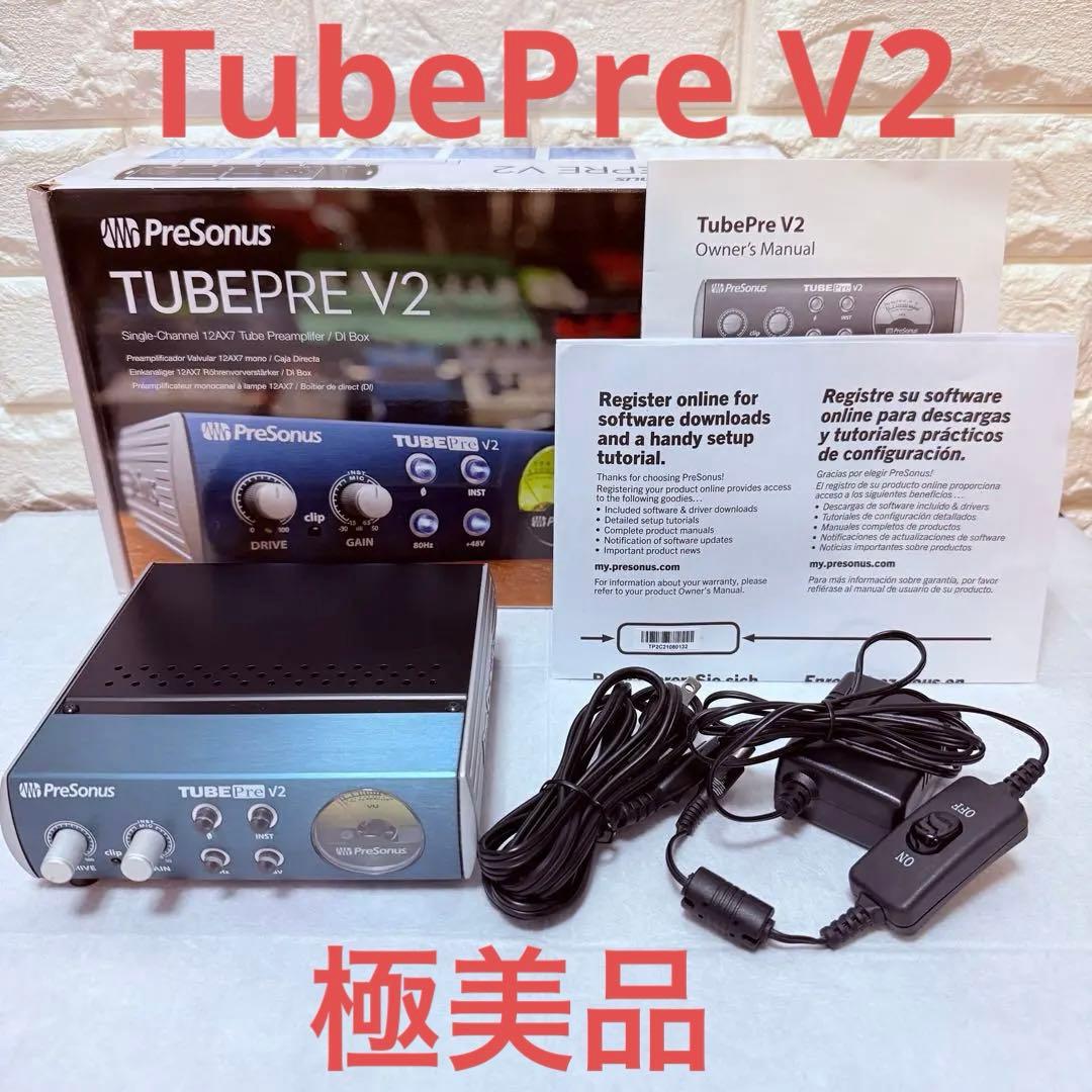 【極美品】PreSonus TubePre V2 真空管マイクプリアンプ