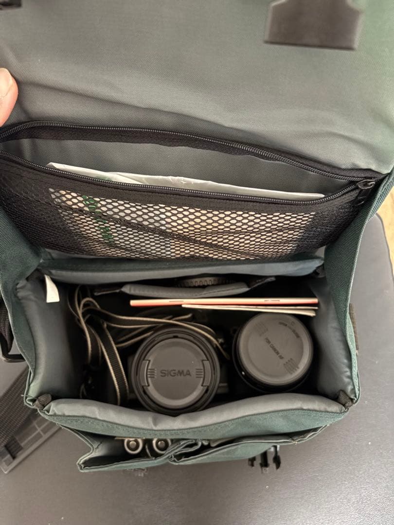 Canon EOS 一眼レフカメラ Sigmaレンズ付き