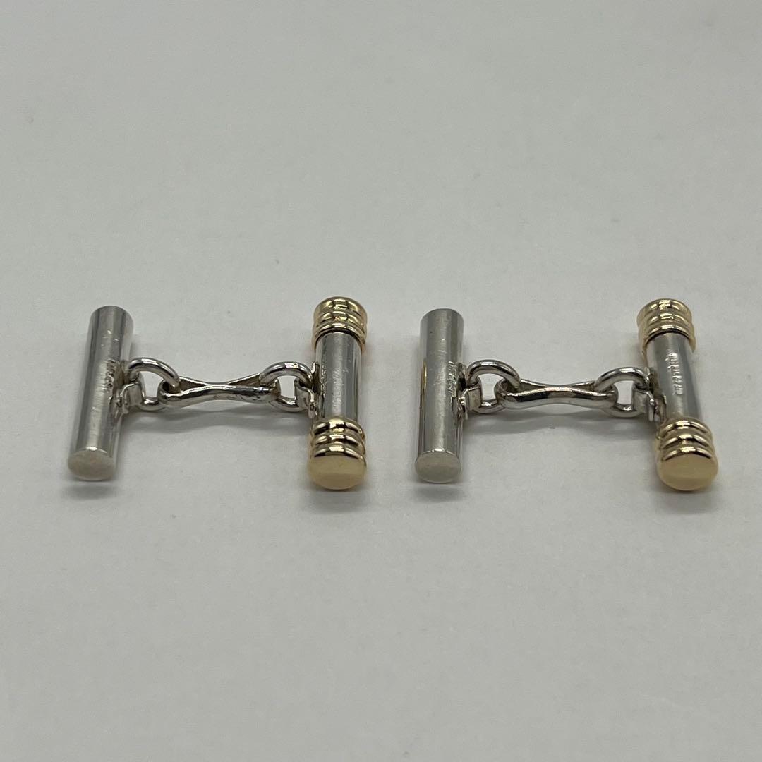ティファニー TIFFANY&CO コンビ カフス カフリンクス コンビ 希少