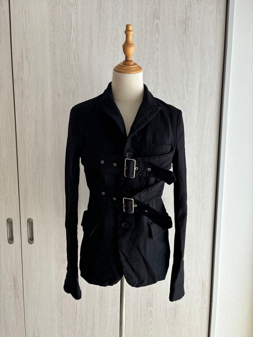 BLACKコムデギャルソンデザインジャケット