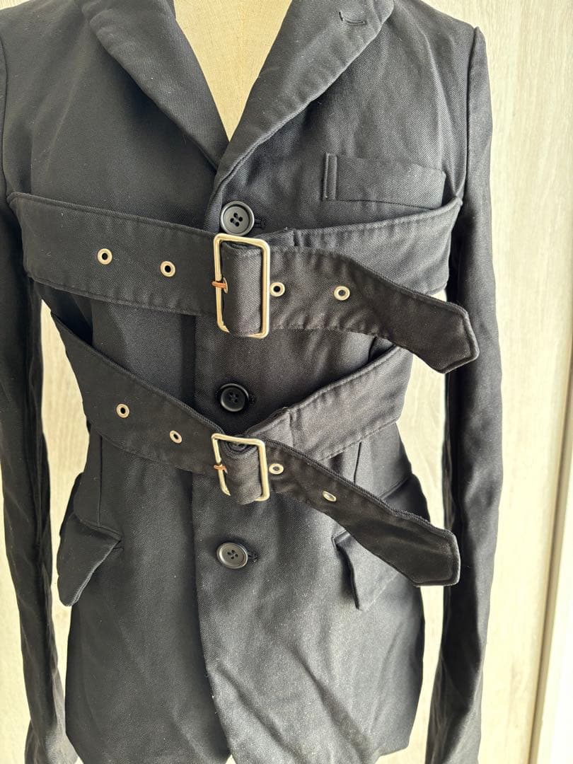 BLACKコムデギャルソンデザインジャケット