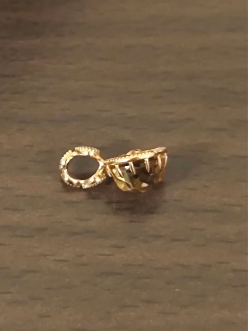 agete 2017 Spring Limited シャンパンクオーツ チャーム