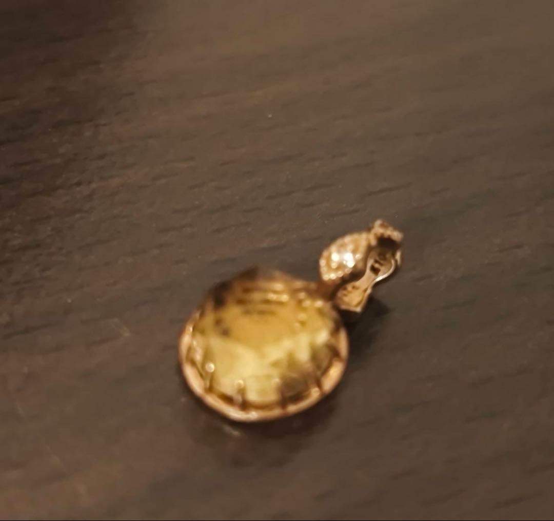 agete 2017 Spring Limited シャンパンクオーツ チャーム