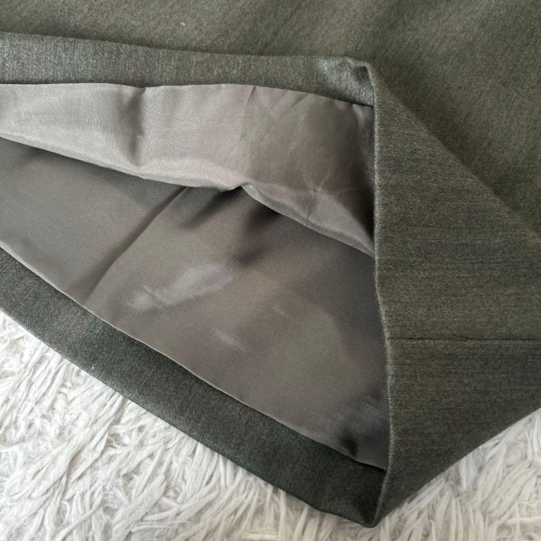 ✨美品✨イヴサンローラン スカートスーツ　ダブル　ウール　セットアップ　M L