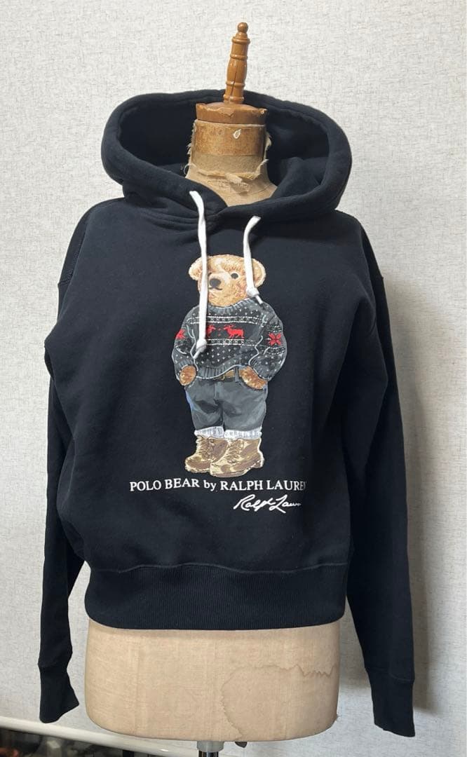 ポロラルフローレン　ベアパーカー　XS 美品