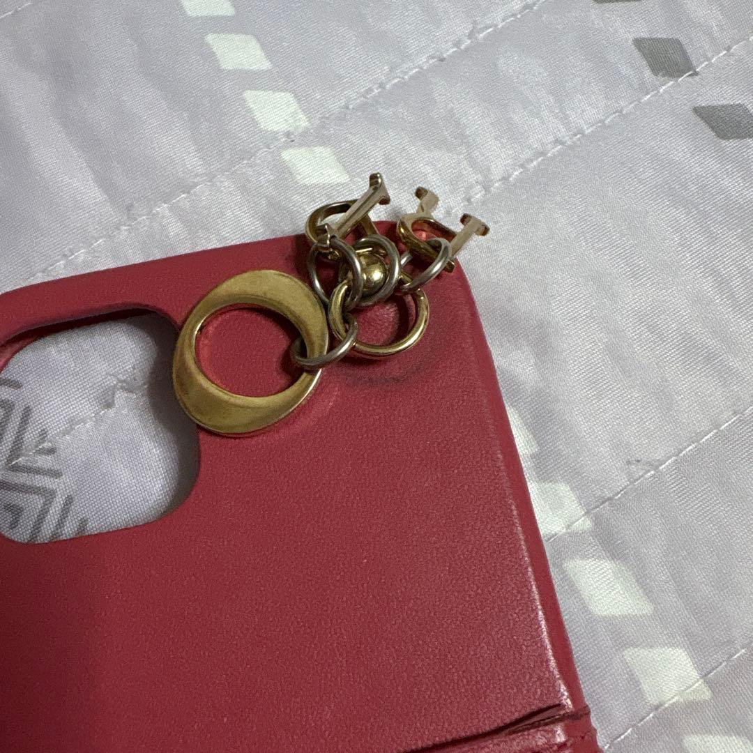 DIOR iPhoneケース　ピンク