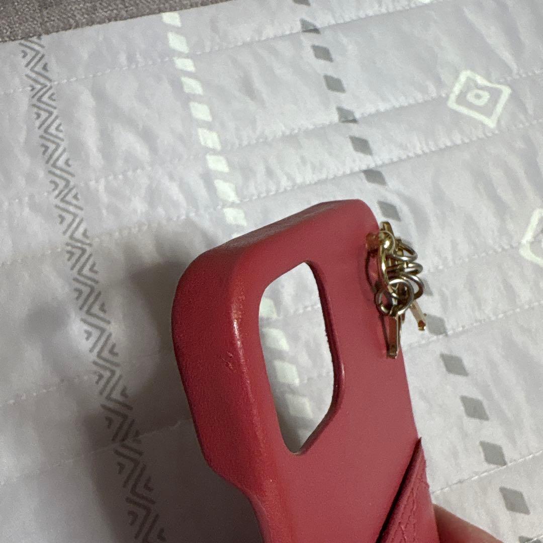 DIOR iPhoneケース　ピンク