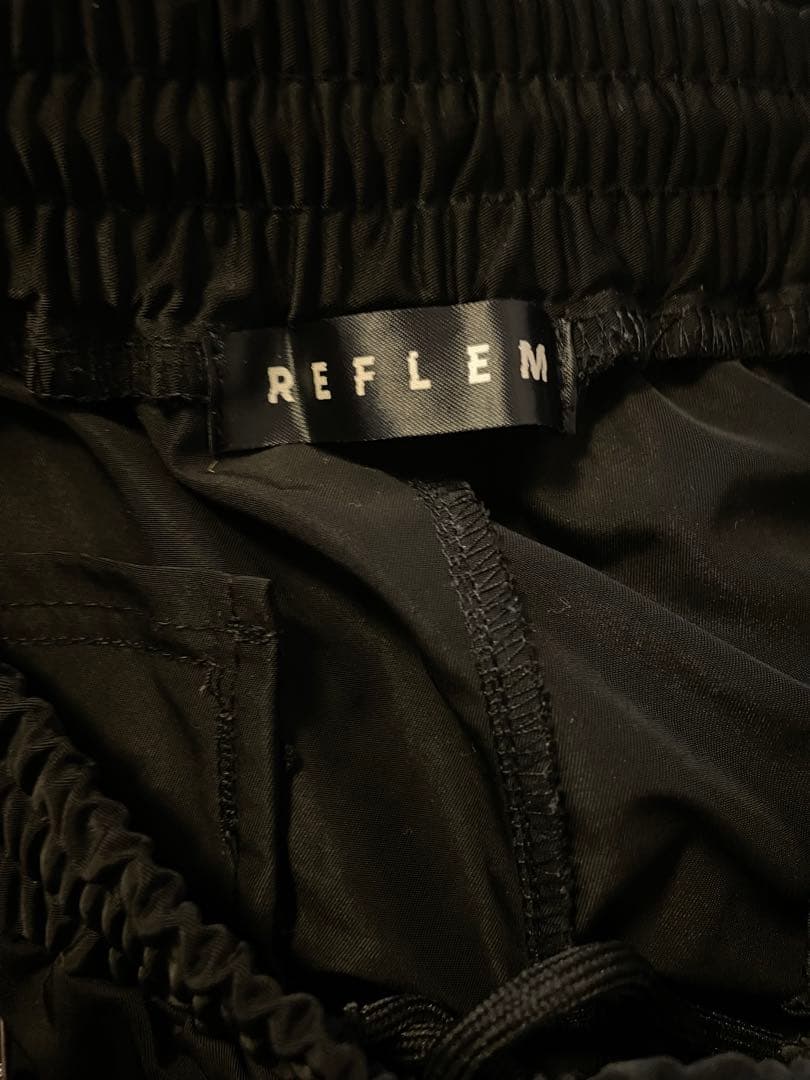 REFLEM レフレム ハーネス ロゴテープ ナイロン ジャージ パンツ