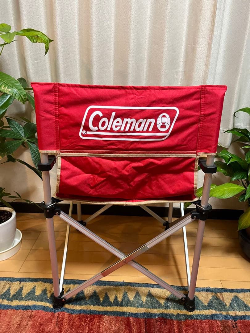 コールマン ツーウェイキャプテンチェア レッド 2脚まとめ売り Coleman