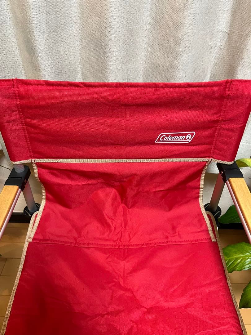 コールマン ツーウェイキャプテンチェア レッド 2脚まとめ売り Coleman
