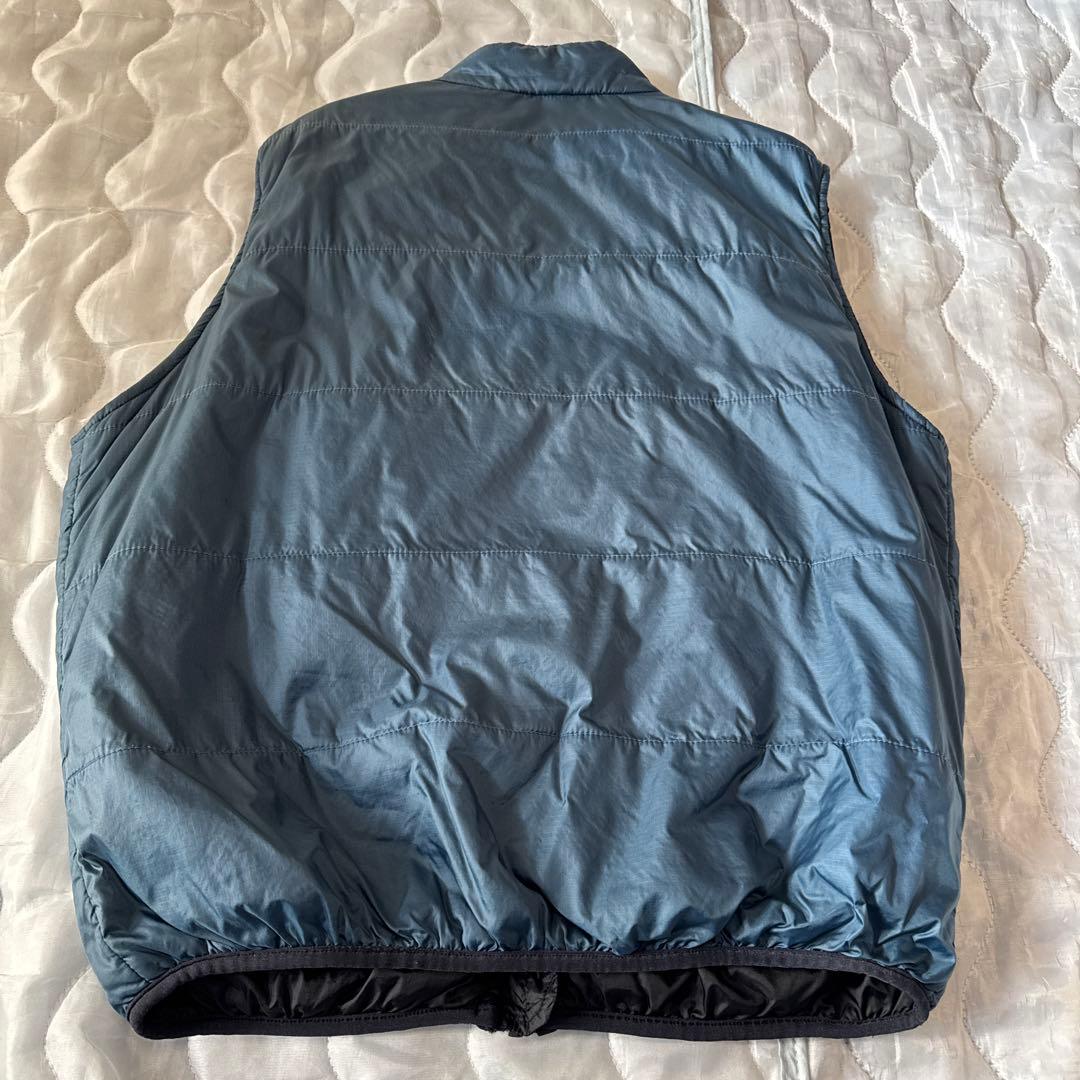 CAMCOアウトドアプリマロフトベストスレートブルーL