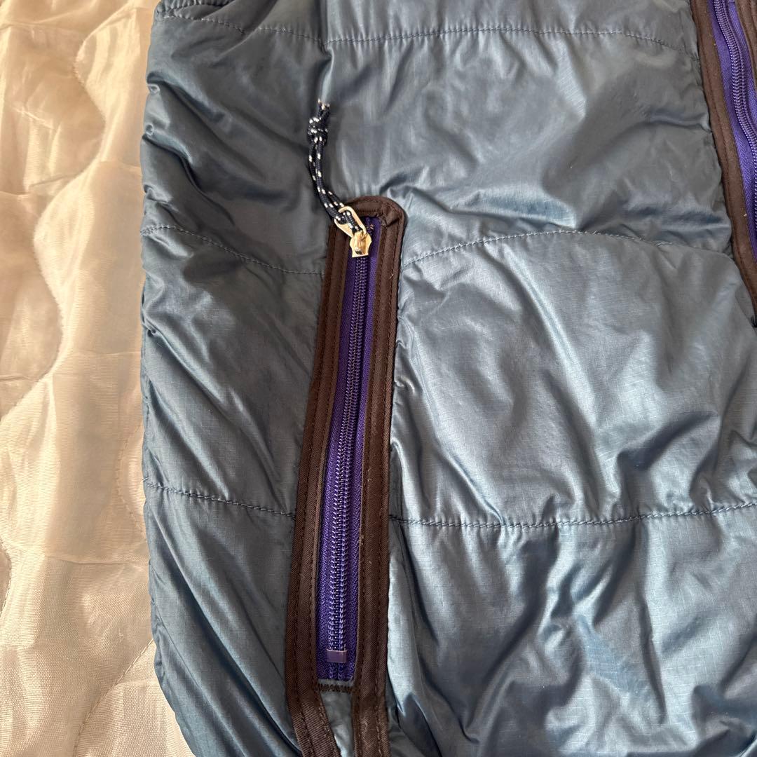 CAMCOアウトドアプリマロフトベストスレートブルーL