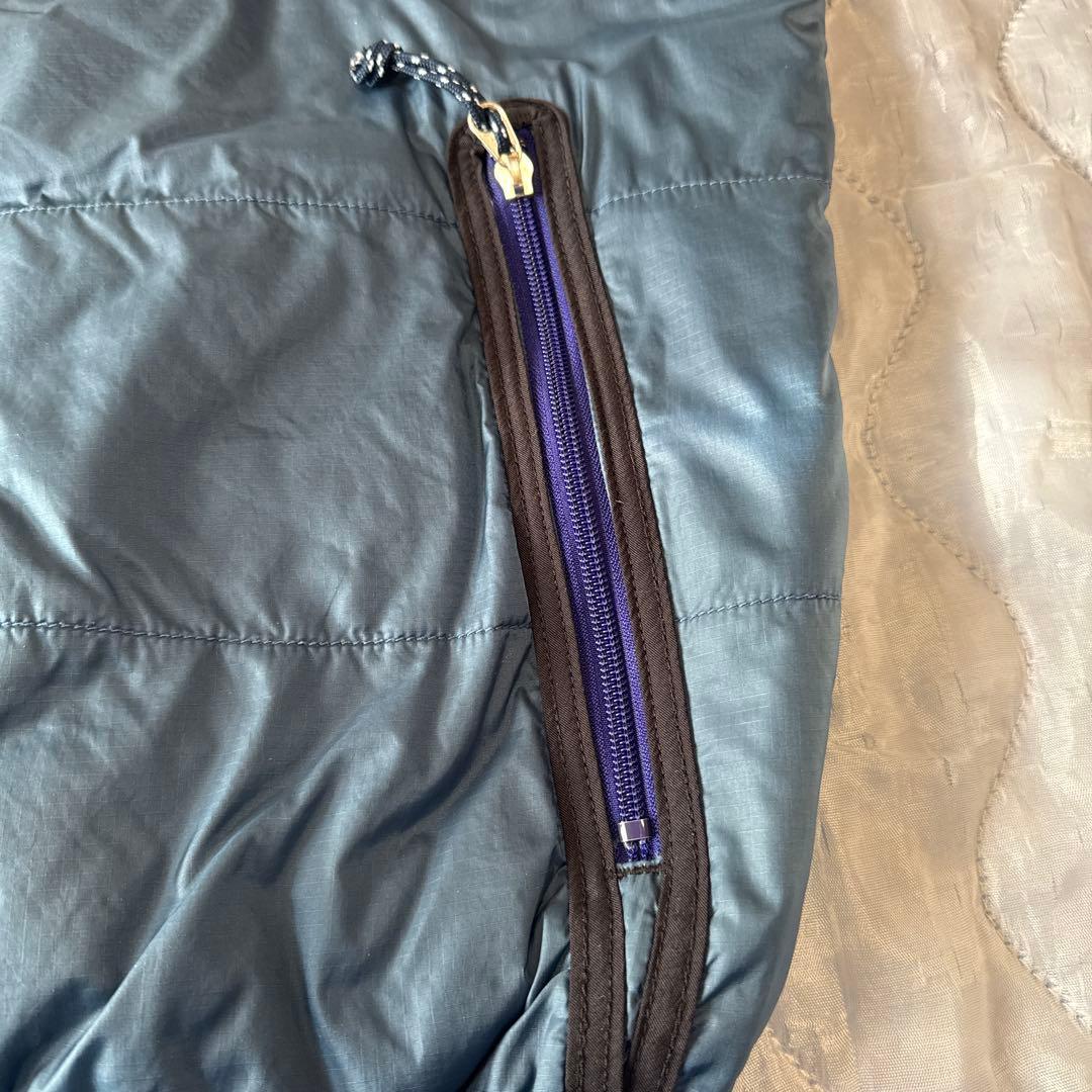 CAMCOアウトドアプリマロフトベストスレートブルーL