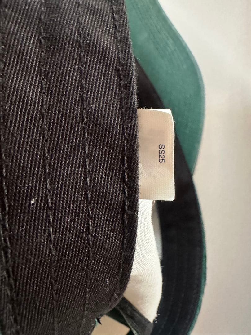 Supreme Pigment Canvas S Logo キャップ SS25