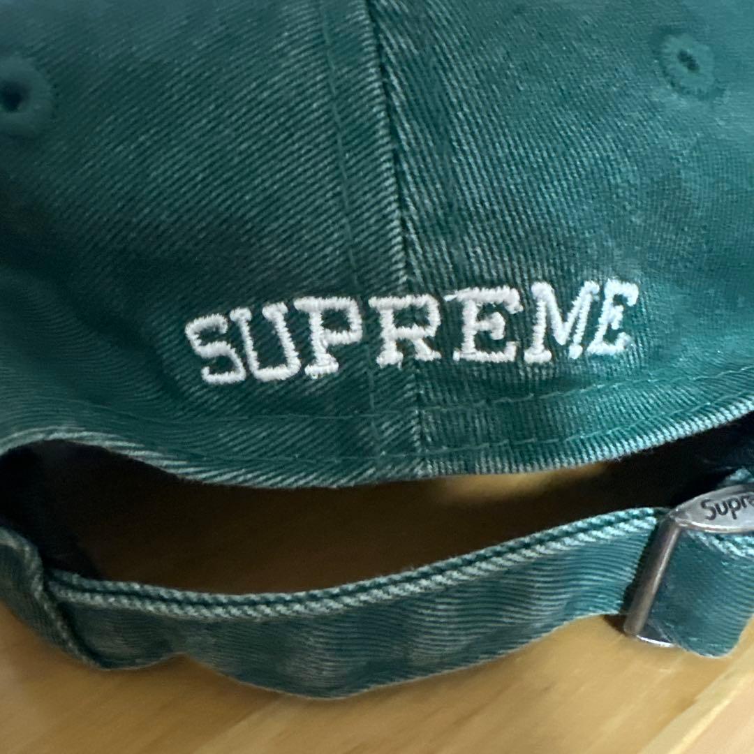 Supreme Pigment Canvas S Logo キャップ SS25
