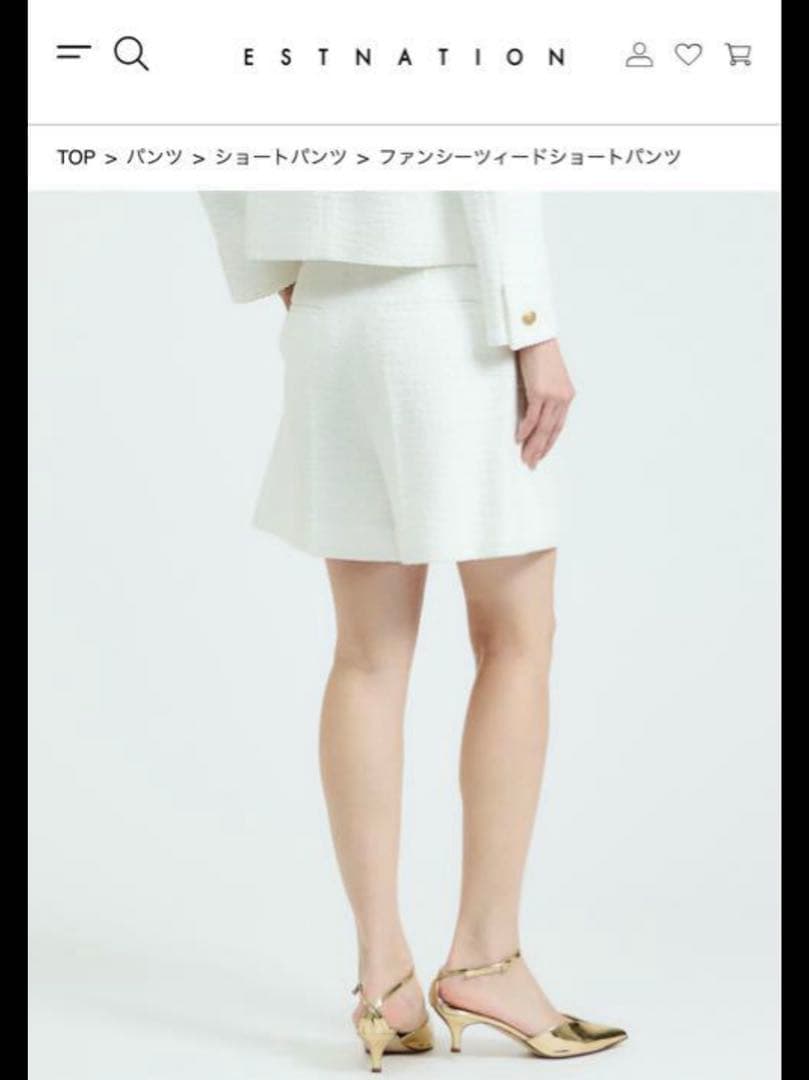 ESTNATION ショートパンツ